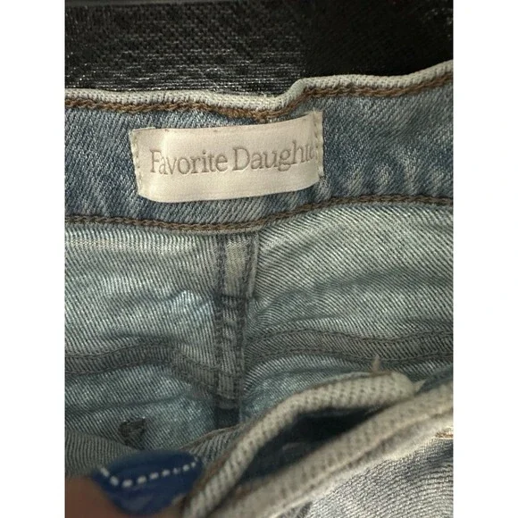 Favorite Daughter Size 28 Otto Boyfriend Destroyed Jeans - Picture 3 of 4